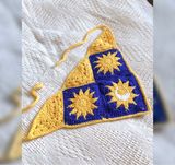 Bandana chustka na szydełku