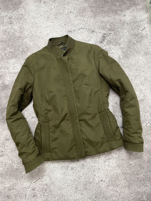 Женская куртка Zara M курточка хаки зеленого