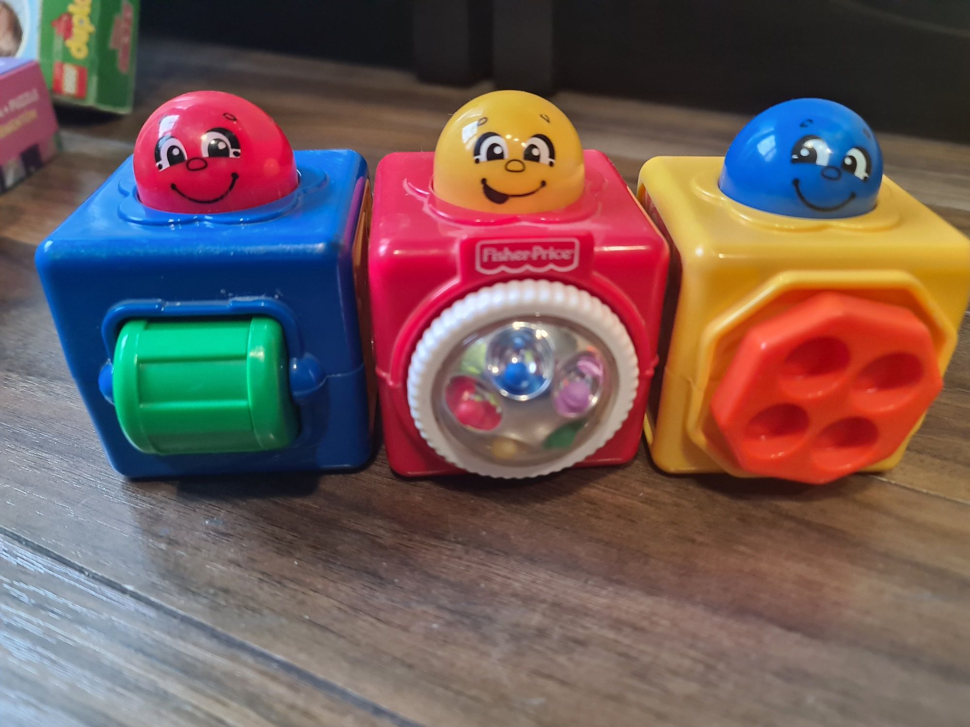 Fisher-Price, Aktywne klocki manipulacyjne, zabawka edukacyjna