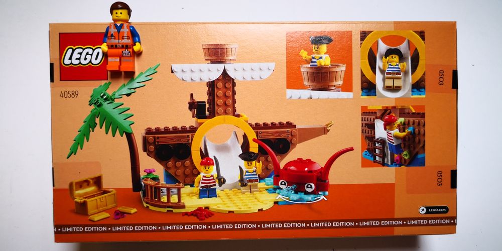 Lego 40589 Plac zabaw ze statkiem pirackim * Dzień Dziecka