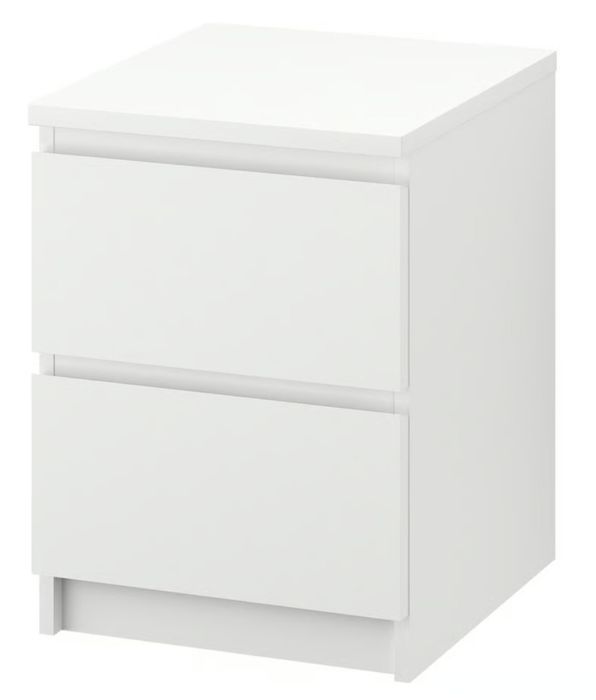 Komoda szafka nocna Malm Ikea Biała