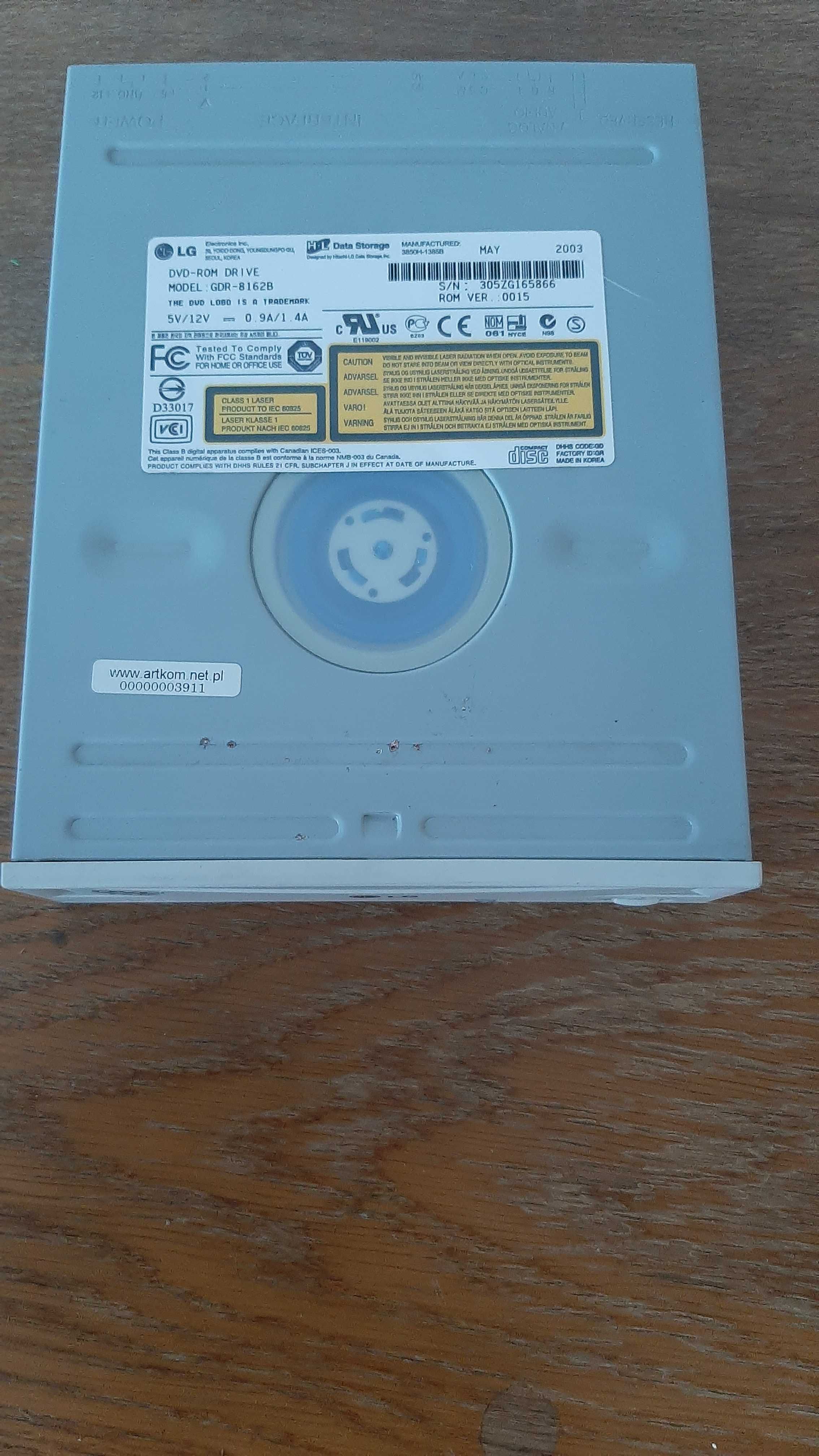 Napęd/Nagrywarka DVD-ROM