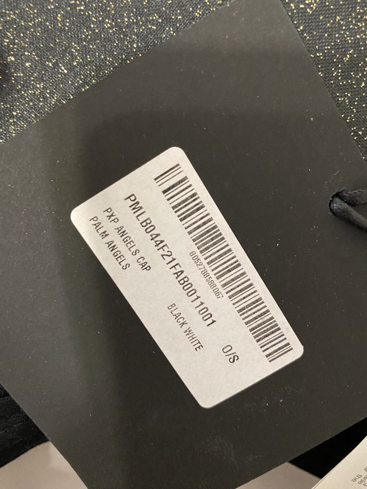 Palm Angels Black Cap Оригінал