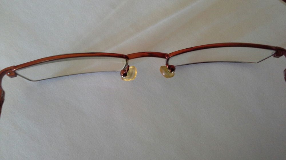 Korekcyjne okulary-metalowe bordowe oprawki