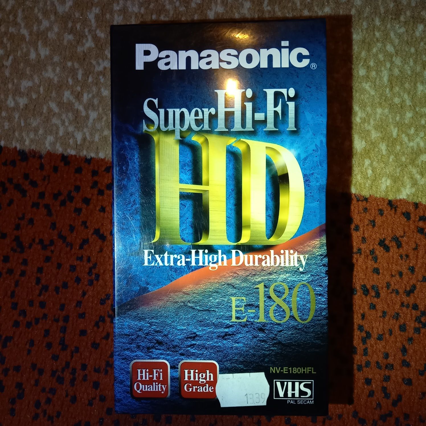 Kaseta VHS PANASONIC 180 nowa