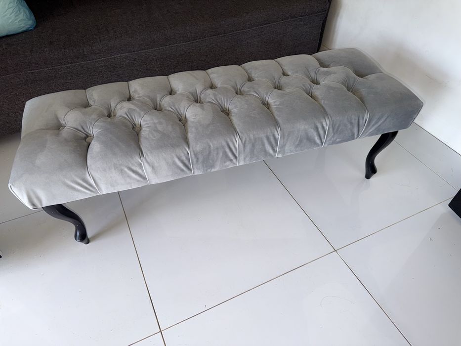 Ławeczka pufa  glamour