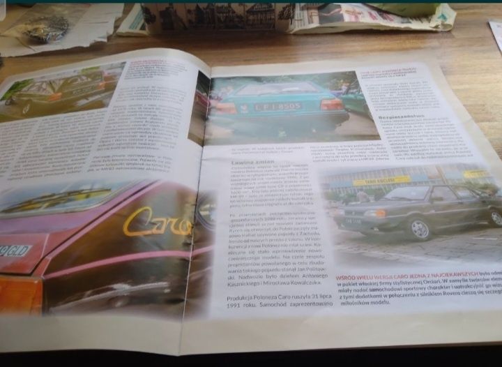 2 gazety Legendy Fso Polonez Caro (49) + Legendarne Samochody