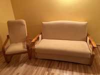 Komplet kanapa fotele i stolik