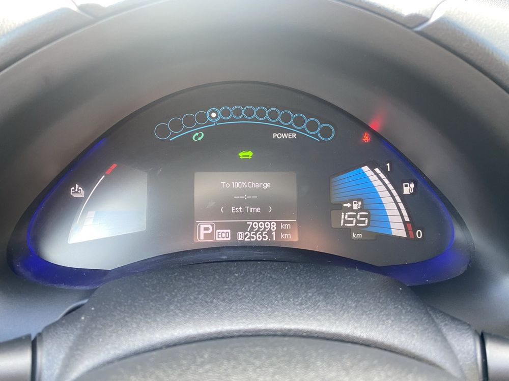 Nissan leaf 2014р 24 kwt свіжопригнаний