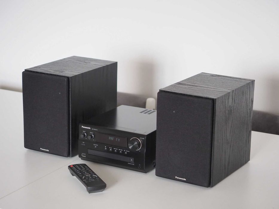 Wieża Panasonic SA-PMX70 Bluetooth NFC AUX  CD MP3 120W