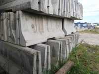 Bariery drogowe betonowe używane jednostronne