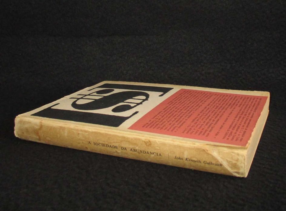 Livro A Sociedade da Abundância John Kenneth Galbraith