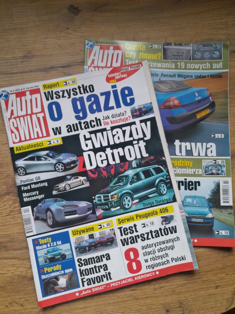 Auto Świat  gazety 2003 r