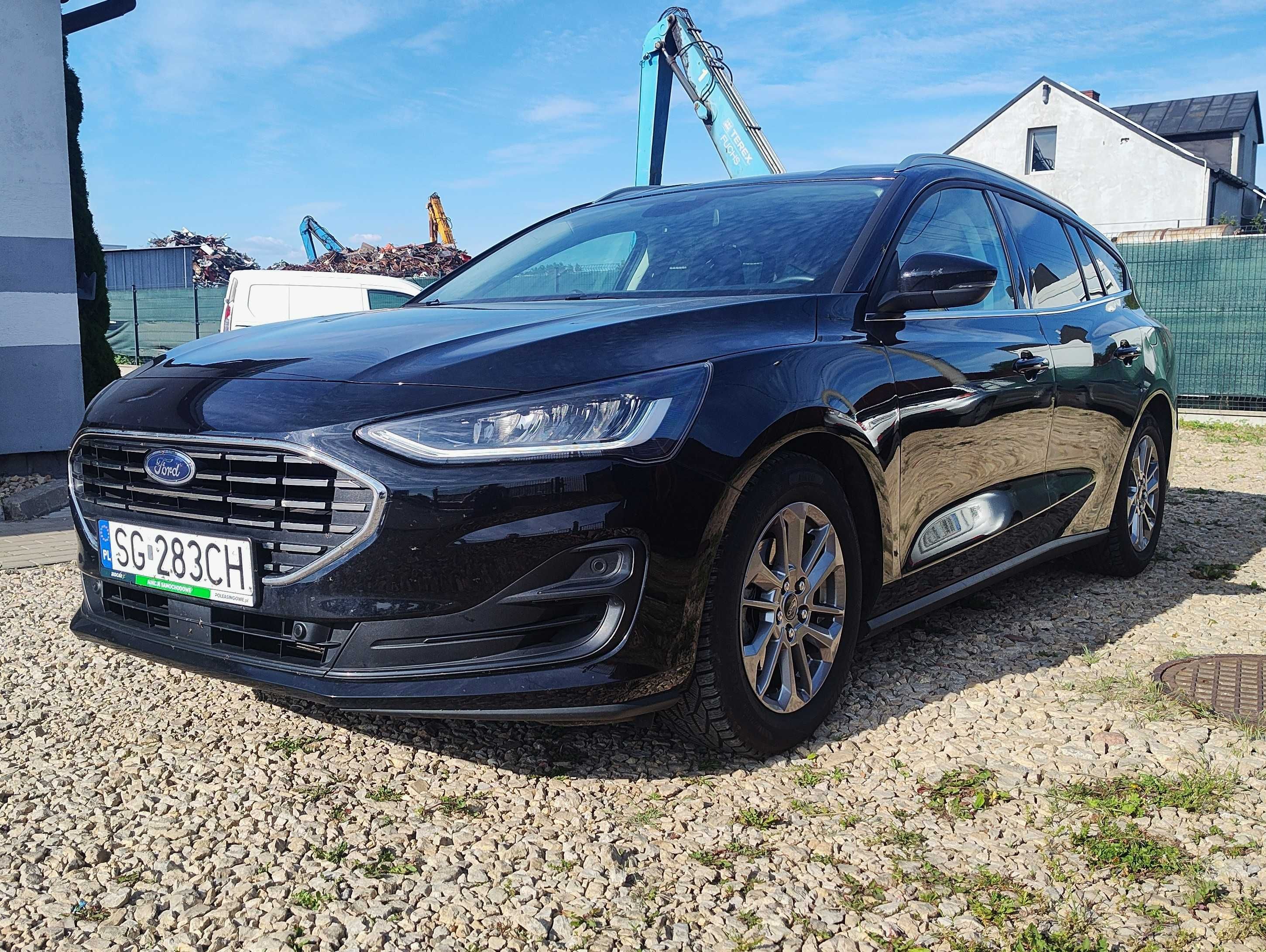 Ford Focus 1.5 EcoBlue Automat Titanium X mały przebieg FV23%