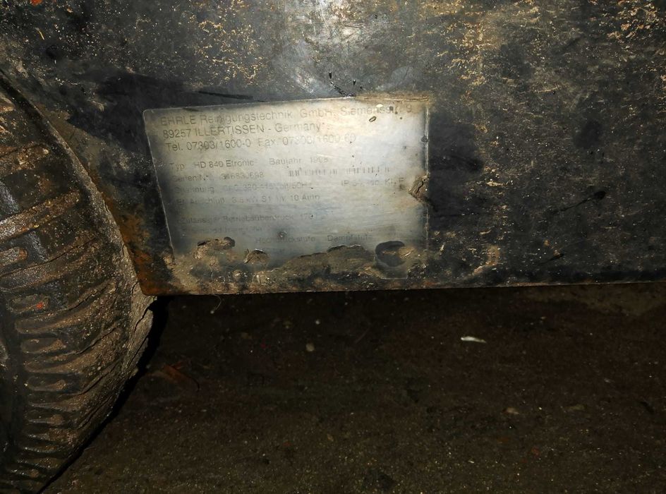 Myjka ciśnieniowa Ehrle HD 840 Eltronic Diesel sprawna