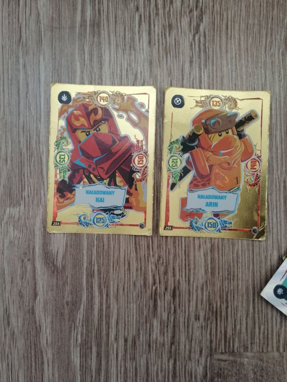 92 karty lego ninjago seria 9,9NP i 10