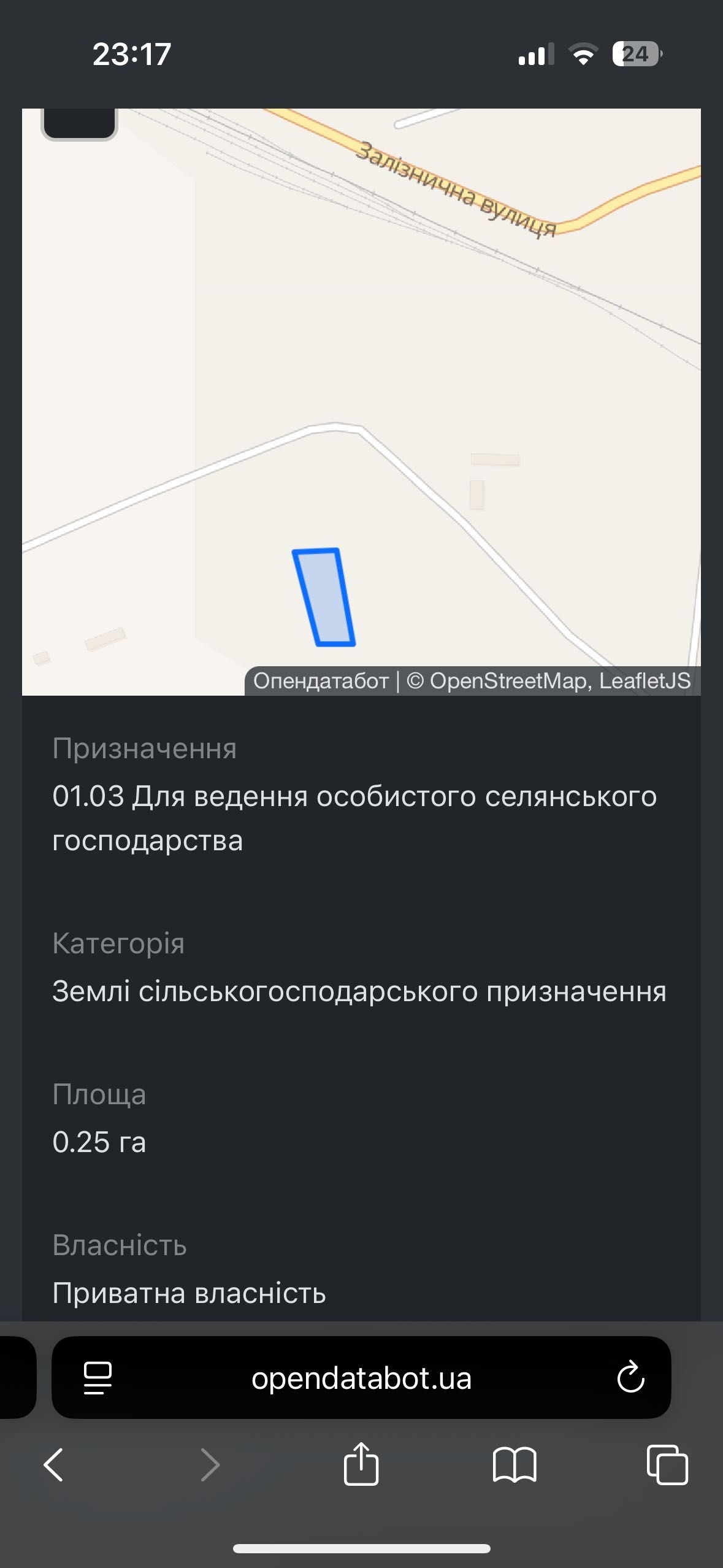 Старичі 25соток  100 уо за сотку Львівська область