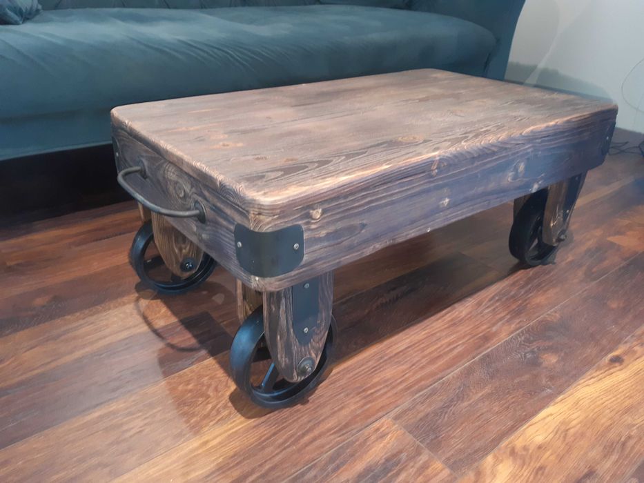 Stolik industrialny,loft