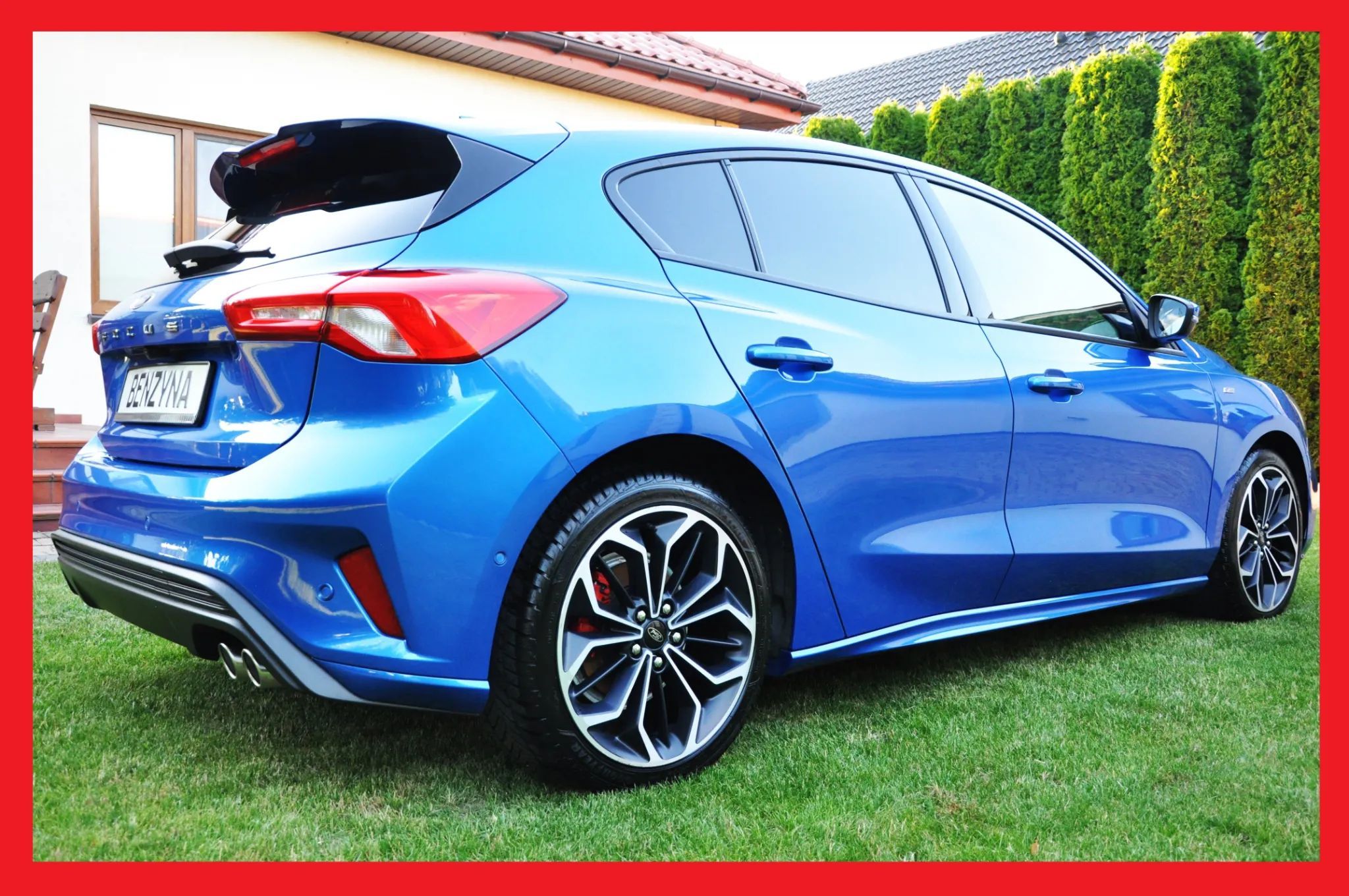 Ford Focus ST Line 182 KM Ledy Kamery Blisy Navigacja Gwarancja Opłacony Płock