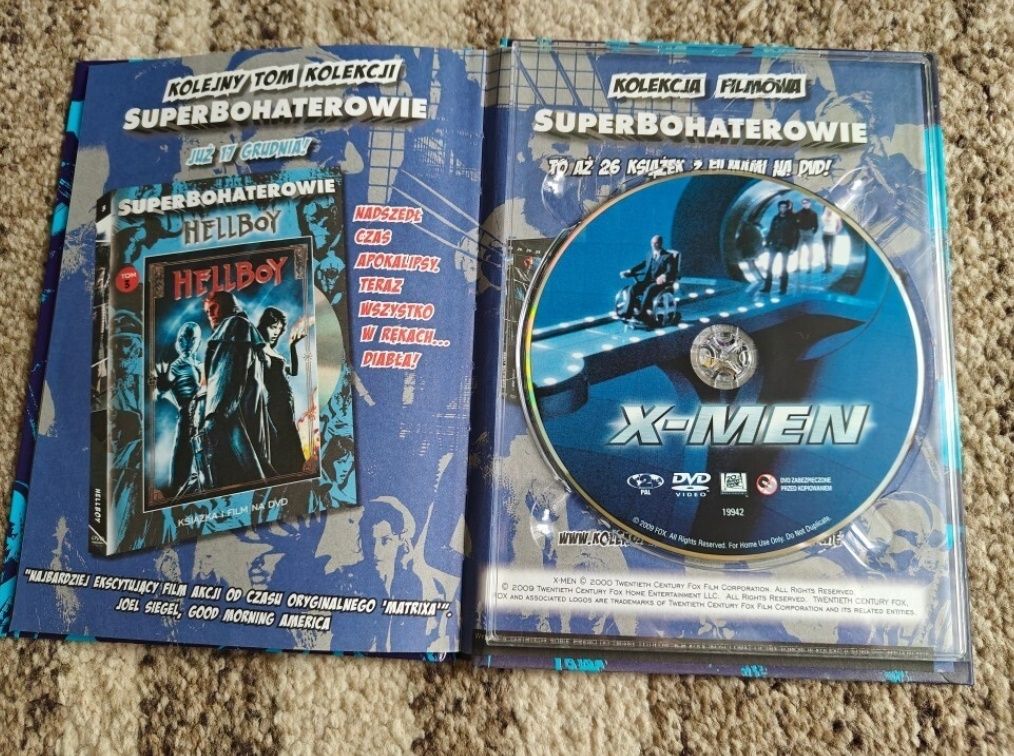 X-Men film dvd Stan bardzo dobry