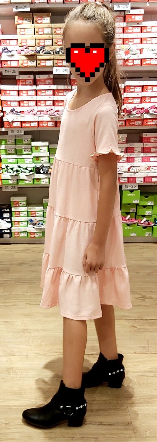 Czarne buty na obcasie,botki zdobione,r.36,Deichmann