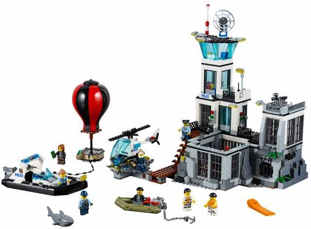 Конструктор Lego. Набір 60130. Острів-в'язниця.