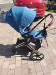 Spacerowka wozek cybex priam mountain blue