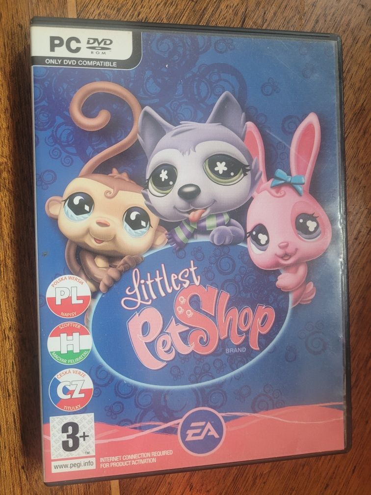 PC DVD-ROM Littlest Pet Shop 2008 Hasbro PL