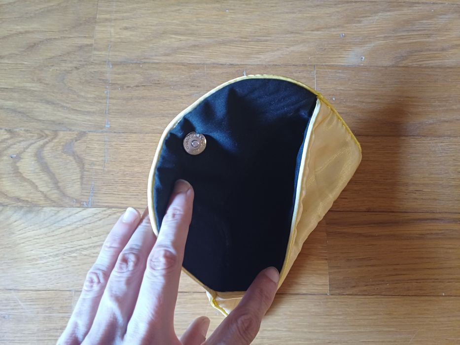 Bolsa/Estojo de estilo vintage para óculos, canetas, etc.