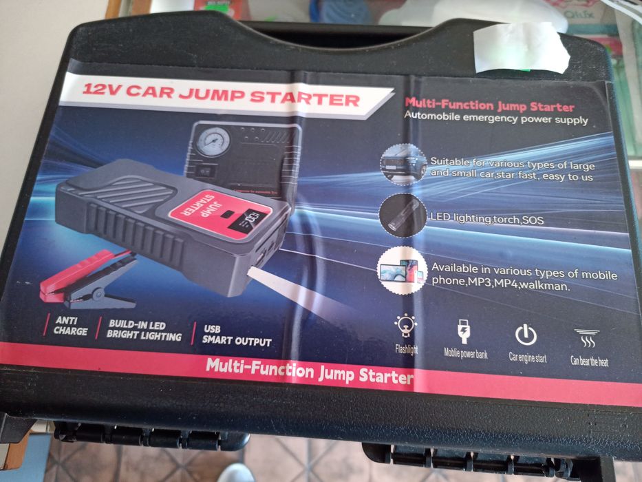 Пусковий пристрій павербанк12в