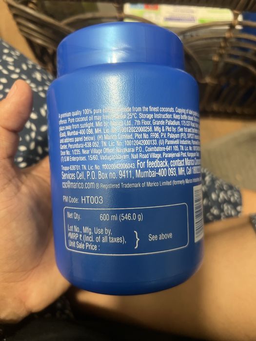 Oleo coco 100% 600ml