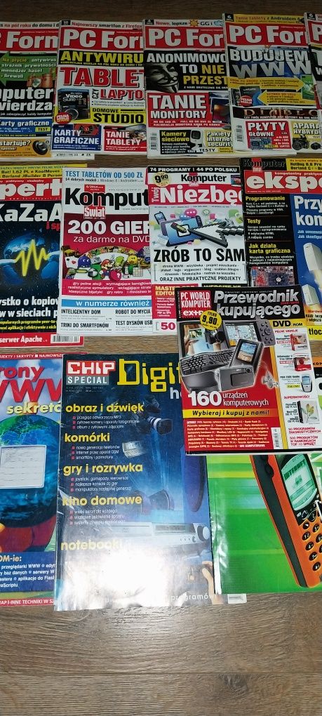 PC format,Komórka,komputer Świat pisma