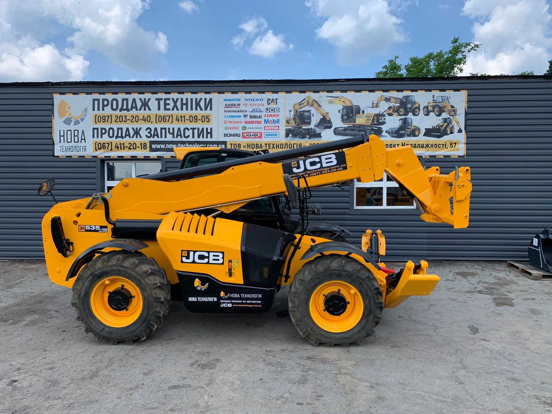 Навантажувач телескопічний JCB 535-125