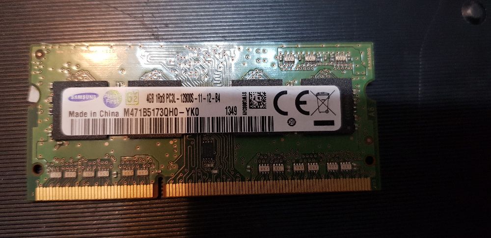 Memórias Samsung - 4 GB - DDR3 (M471B5173QH0-YK0)