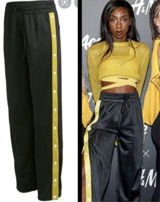 Спортивные штаны H&M x Ace Tee ретро с заклепками