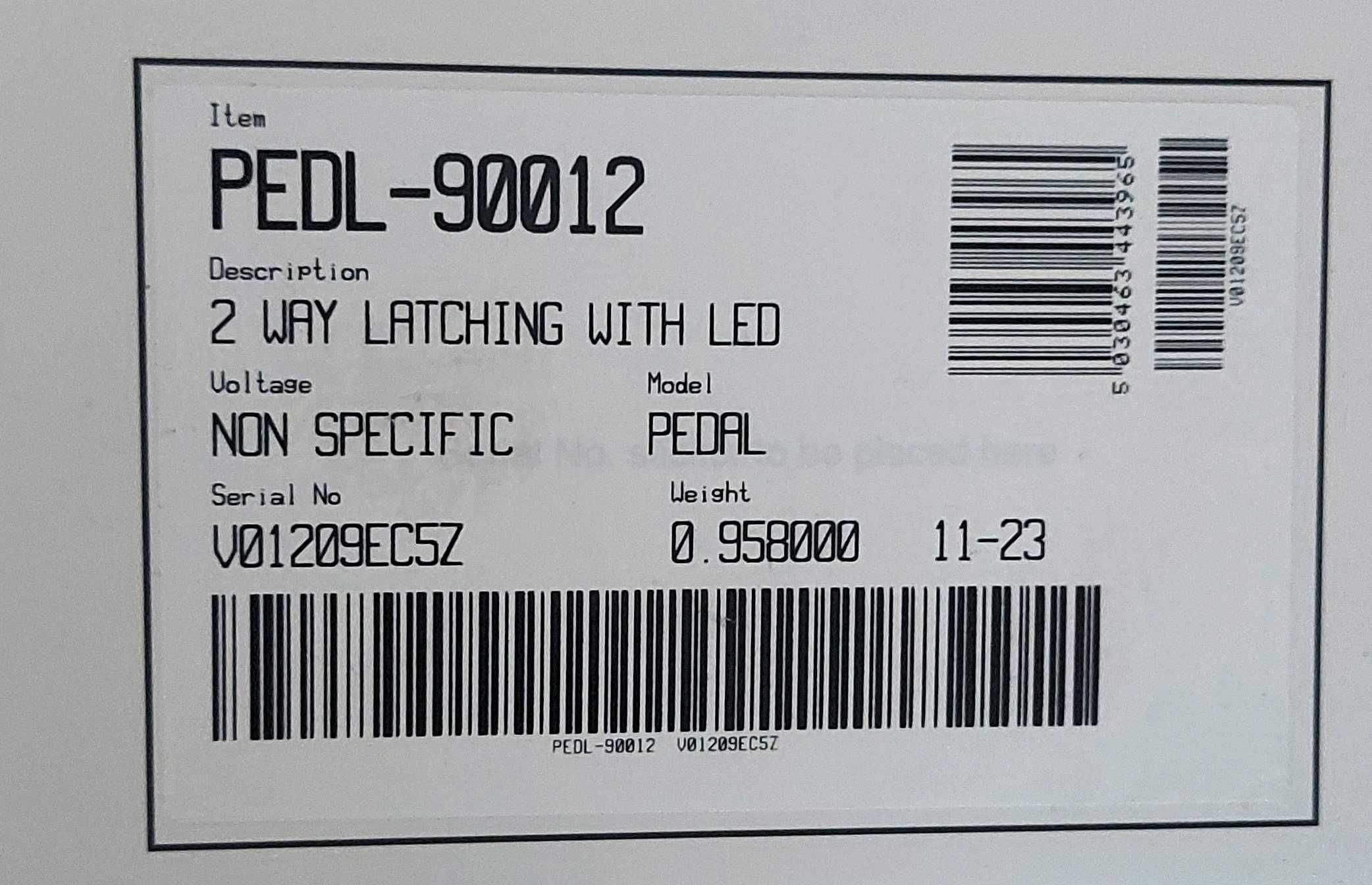 Marshall PEDL-90012 footswitch (seria DSL) - nowy