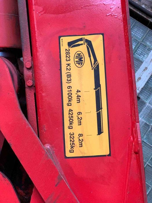 Кран маніпулятор | Кран манипулятор HMF 2820