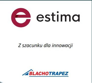 Blachodachówka 2-moduły ESTIMA Blachotrapez MAT TK RAL 7016