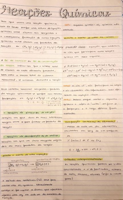 Resumos Fisica e Química 10º/11º para Exame Nacional IAVE
