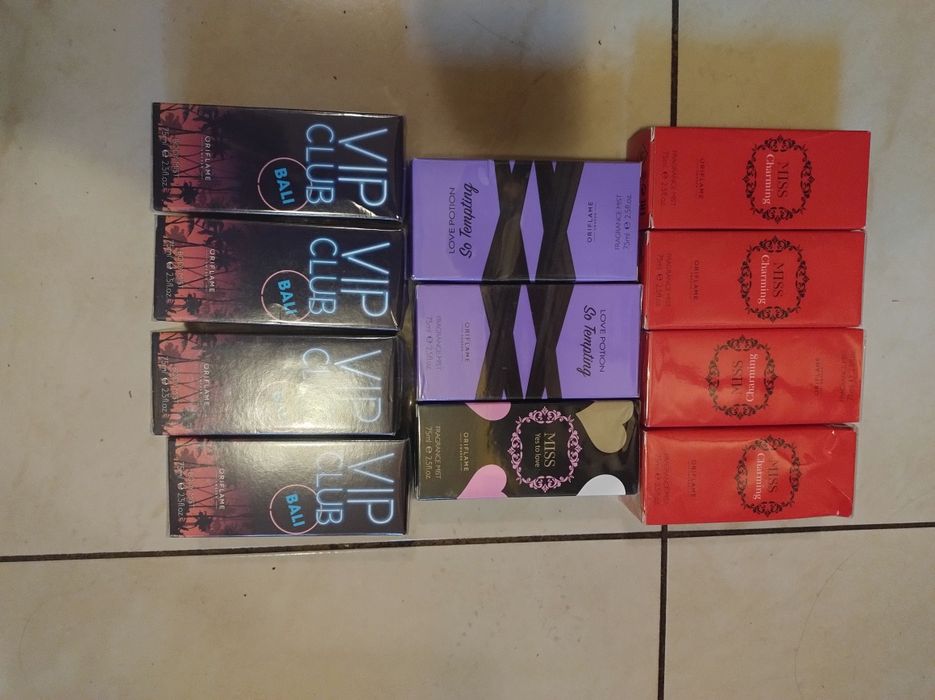 Mgiełki zapachowe od Oriflame -11sztuk