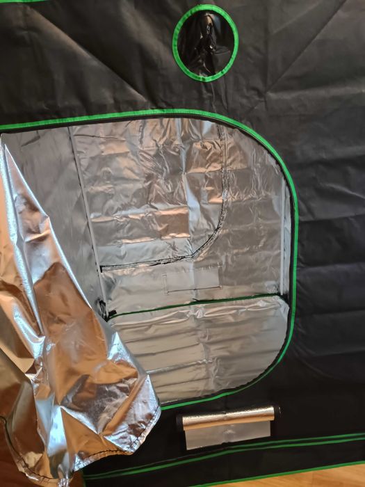 Growbox 120x120x200 zioła cbd thc pomidory papryka foliak szklarnia