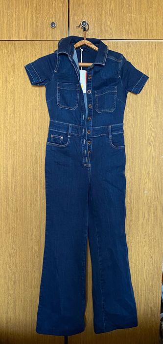 Джинсовий комбінезон