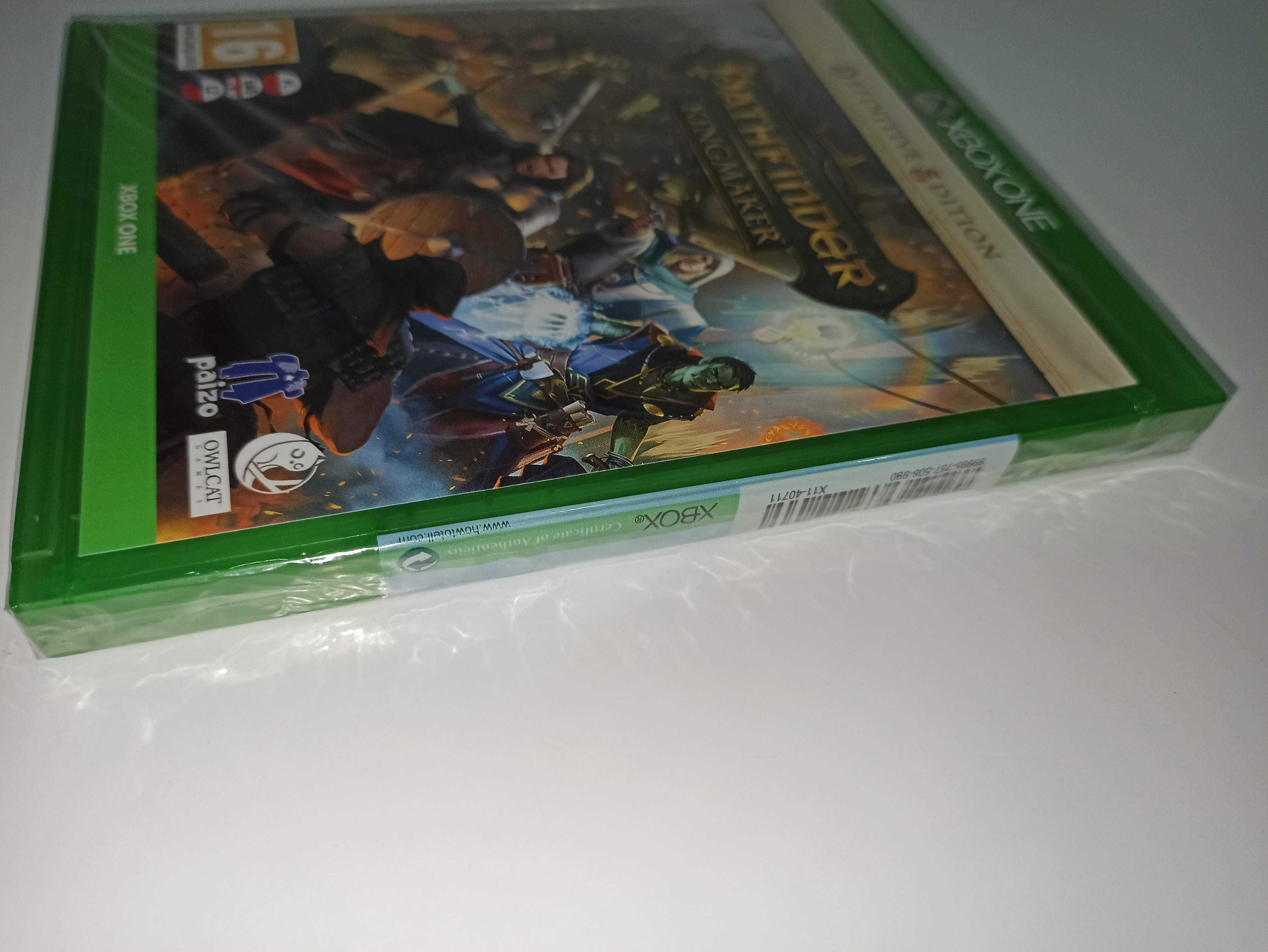 xbox one PATHFINDER KINGMAKER po polsku RPG jak baldurs, pillars NOWA