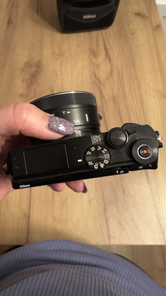 Aparat Nikon J5 4K czarny ruchomy ekran