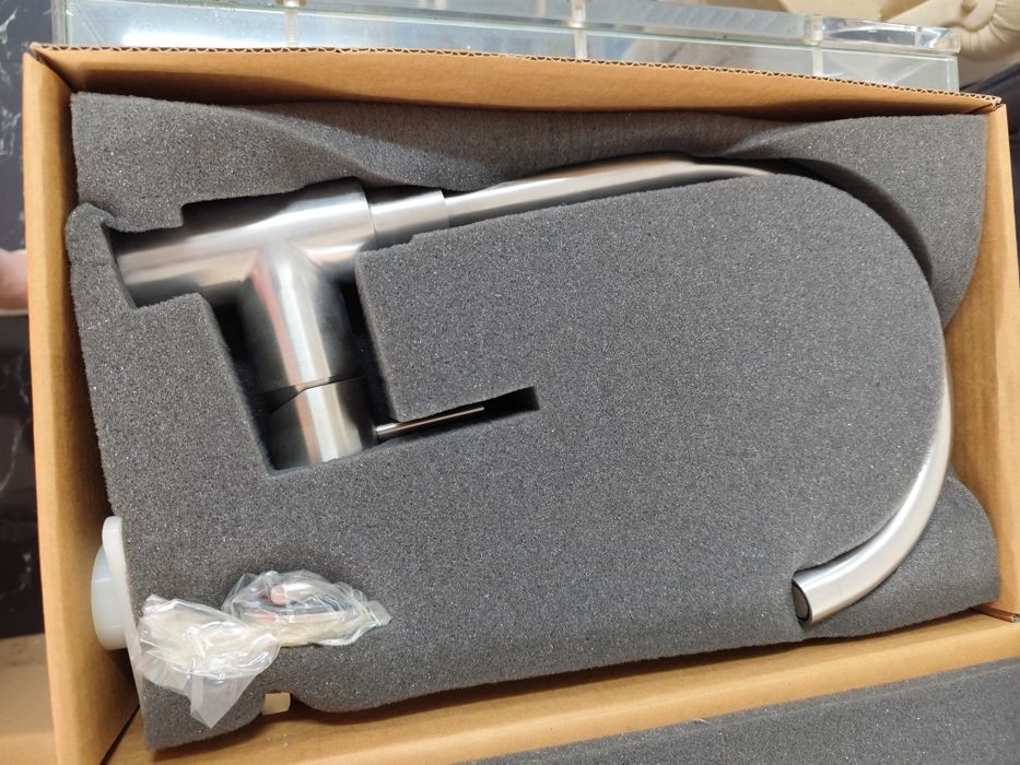 Torneira de cozinha modelo n°3 em AÇO INOX AISI 316