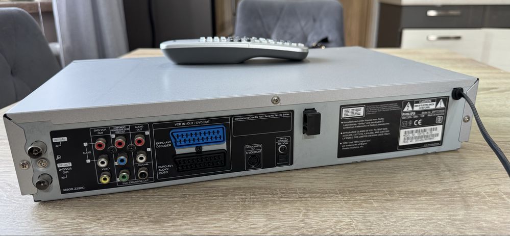 PHILIPS DVP721VR #Magnetowid VHS DVD #Combo #6HD #Hi-Fi Stereo #DivX
