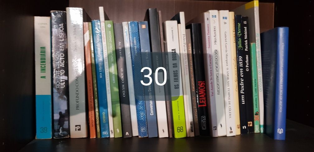 Lote de 163 livros