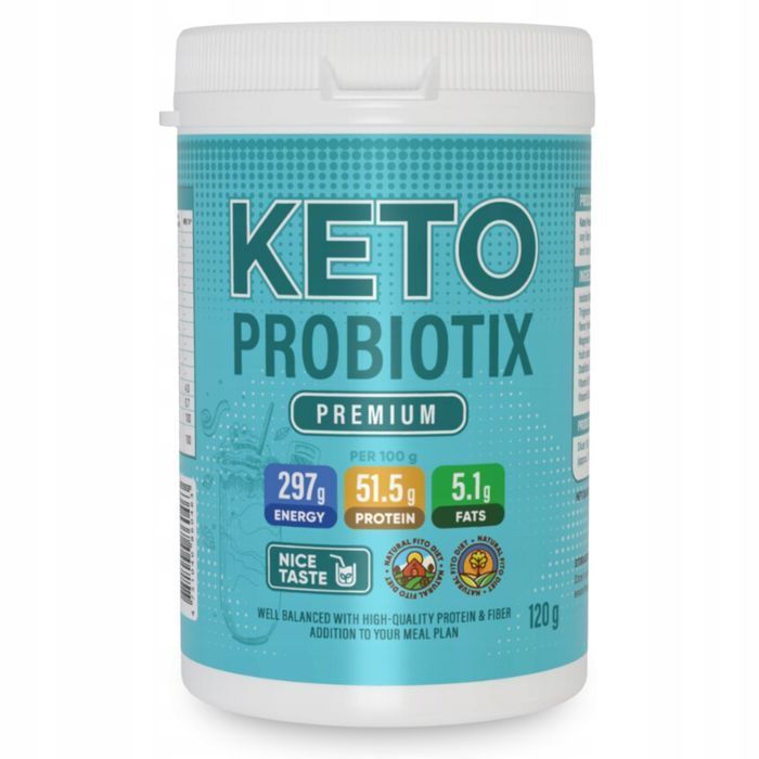Keto Probiotix Probiotyk - Suplement Diety Wspomagający Odchudzanie