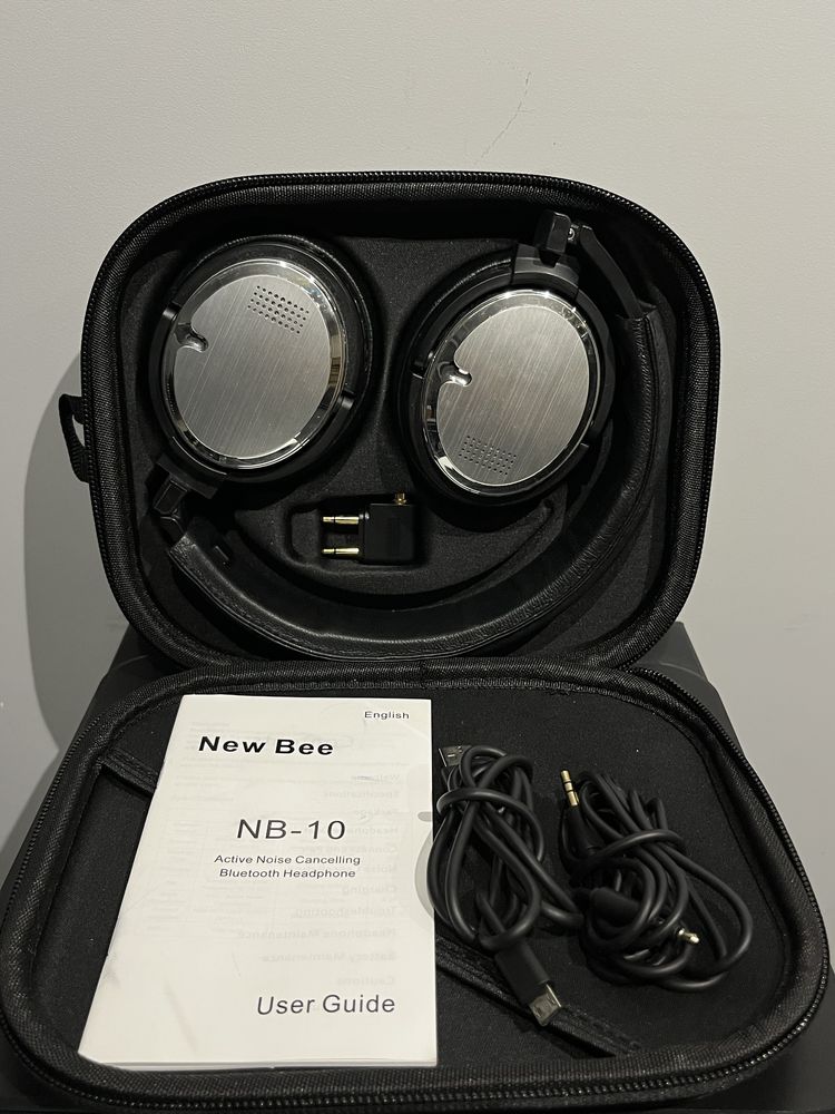 Słuchawki bluetooth anc New Bee NB-10