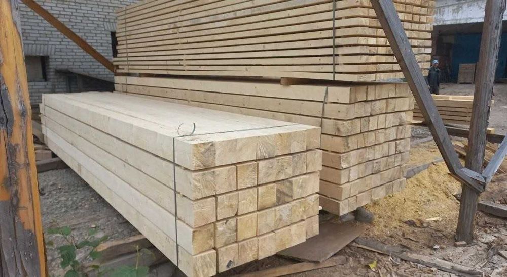 Пиломатеріали соснові, рейка 140*30*4м (брус, дошка)